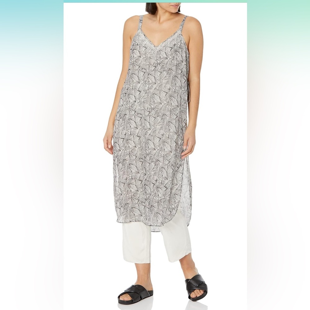 Nic + Zoe Forage Flowy Long Tank Modal Jumpsuit - XL
